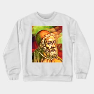 Al Tabari Snow Portrait | Al Tabari Artwork 15 Crewneck Sweatshirt